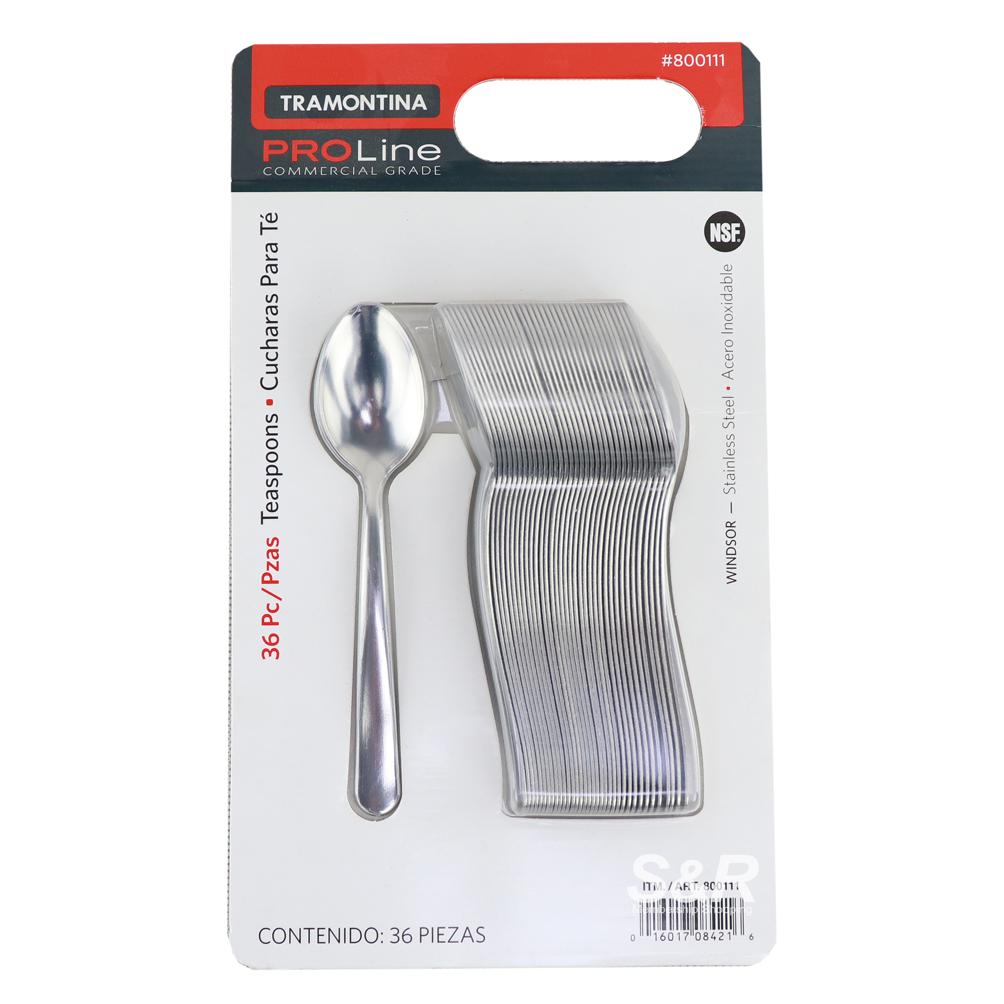 Tramontina ProLine Commercial Grade Teaspoons 36pcs